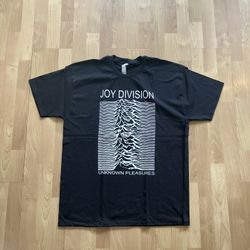 JOY DIVISION - UNKNOWN PLEASURES Black Tees