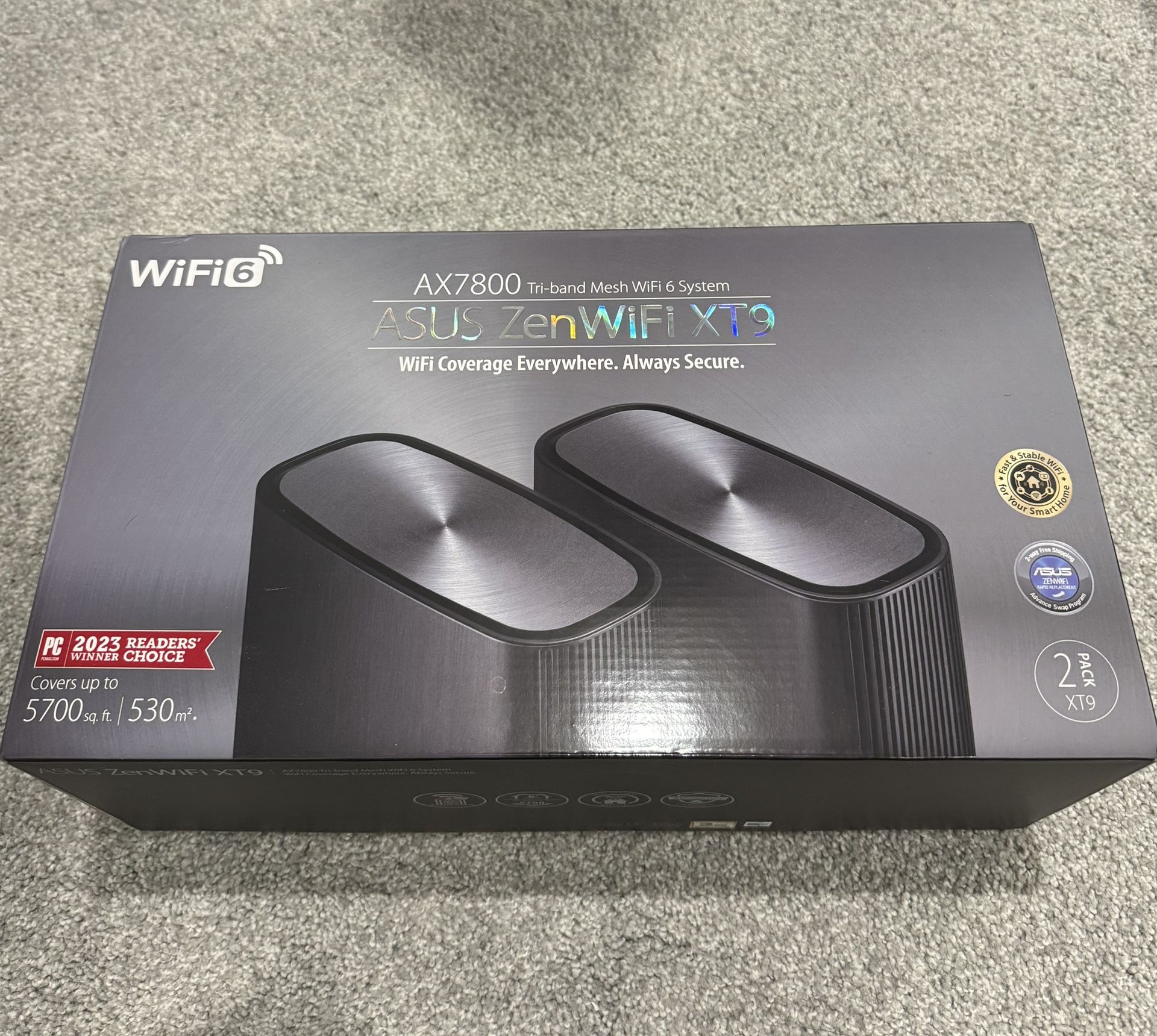 ASUS XT9 Router (2 Pack) - Perfect Condition