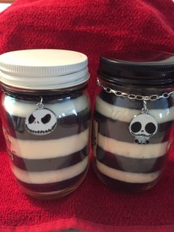Jack skellington inspired Soy candles