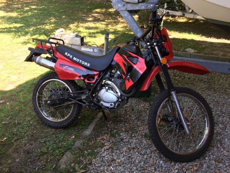 KPX Supermoto dual sport 200cc dirtbike