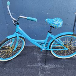 Kent 24 inch cruiser blue bike bicycle Women's Girls