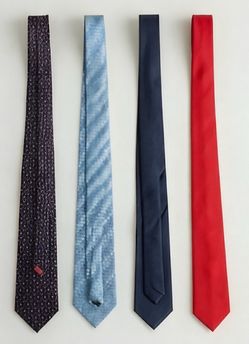 Lot of 4 Men's Neckties