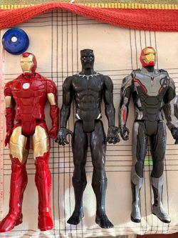 Marvel Avengers Action Figures Lot of 3
