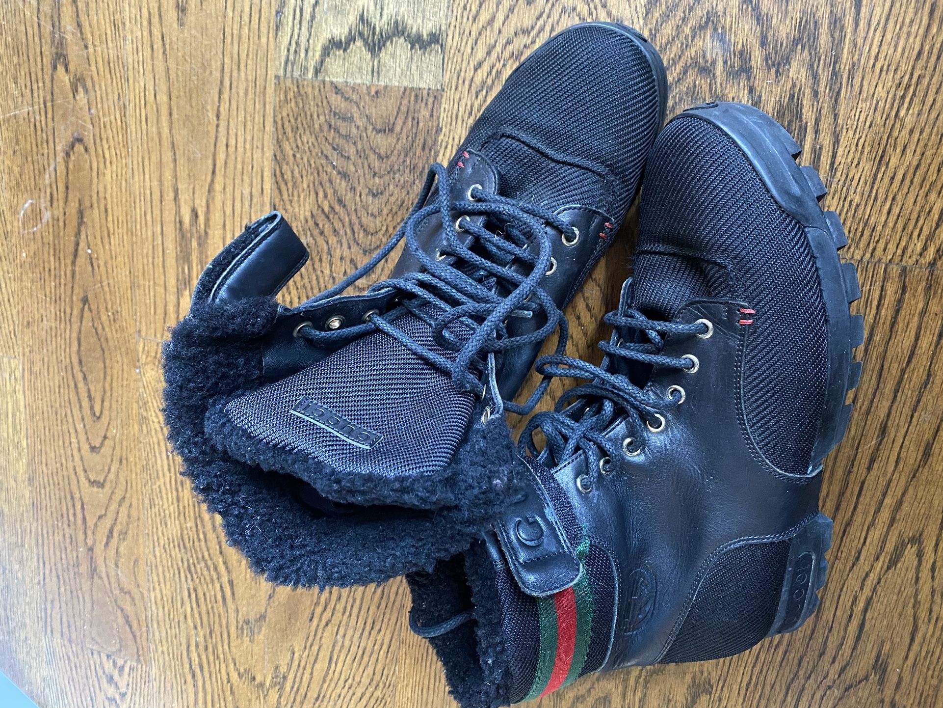 Gucci Military Style Boots 