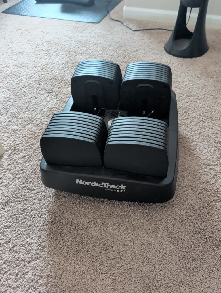 FOR PARTS NordicTrack iSelect Adjustable Weights