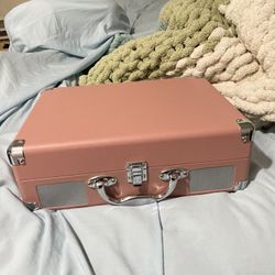 Pink Victrola Journey+ Bluetooth Record Player