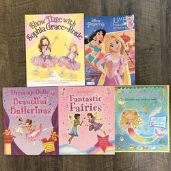 PAPERDOLLS AND PRINCESSES  (Lot of 5)
