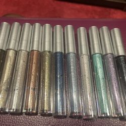 New Glitter, Creamy Eyeshadows $4 each