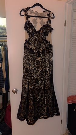 Black Laced Formal Dress