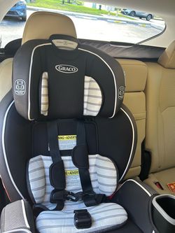 Graco convertible car seat forward and rear facing .