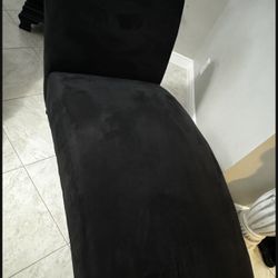 Black Chaise Like New $100