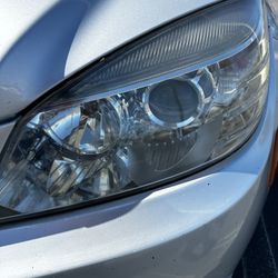 Mercedes headlights restoration