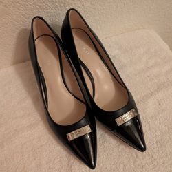 COACH BLACK HEELS /  PUMPS SIZE  8M $100