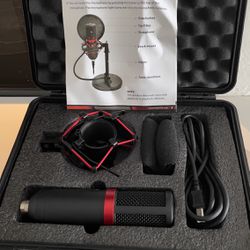 USB  Microphone Recording Kit