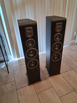 Powerful JBL ES80 floor standing speakers