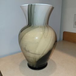 Murano Art Glass Mid Centry Vase 