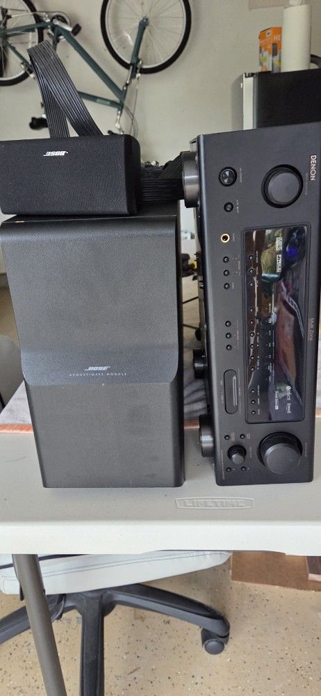 Bose Amplifier And Speaker