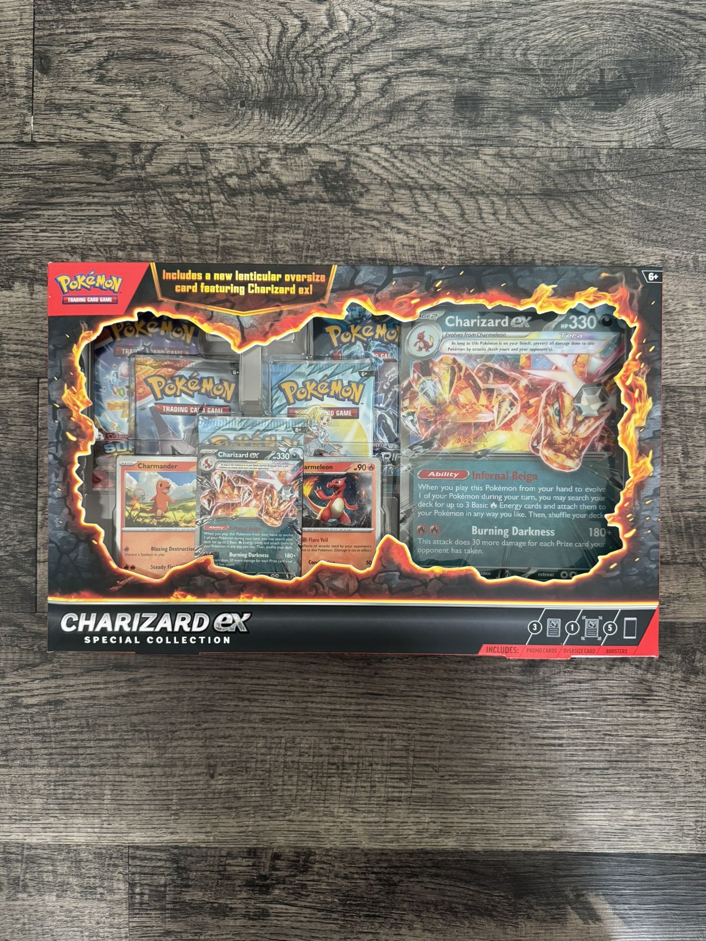 Pokemon Charizard Ex Special Collection Box