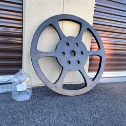 Large Film Reel Decorative Wall Hanging