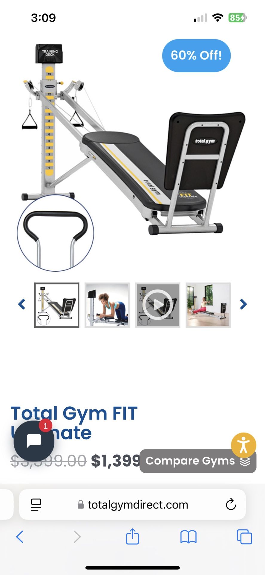Total Gym Must Go $350.00