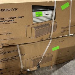 SEASONS  9,000 PTAC, Heat Pump, 265 Volt, 20 Amp Air Conditioner