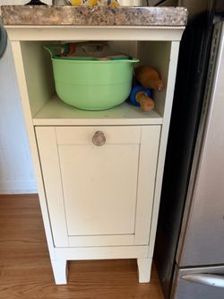 Open Shelf and Cabinet