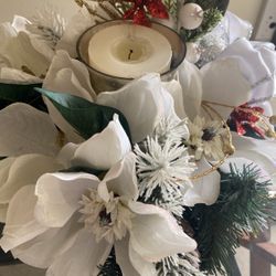 Christmas Centerpiece Candle Holder 