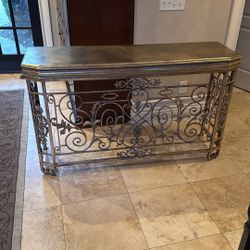 Metal End Table