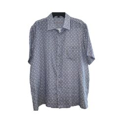 Tasso Elba Men’s Vintage 1990’s Linen Shirt Size Large