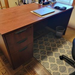 Office Desk  &  File Cabinet