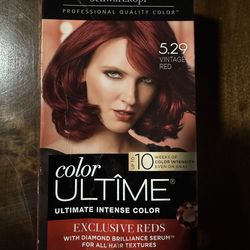 Schwarzkopf professional quality hair color 5.29 vintage red