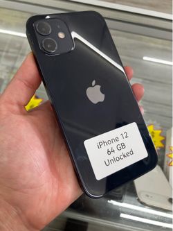 Black iPhone 12 unlocked cash or $50 down
