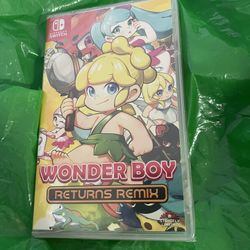 WONDER BOY RETURNS REMIX New NINTENDO SWITCH Game New Sealed 