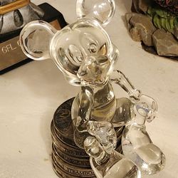 Lead Crystal Micky Mouse Memorabilia 