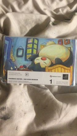 Pokémon Center Van Goggles Museum