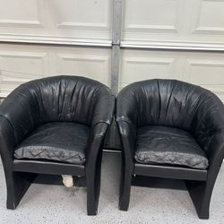 Chairs Sofa Black 