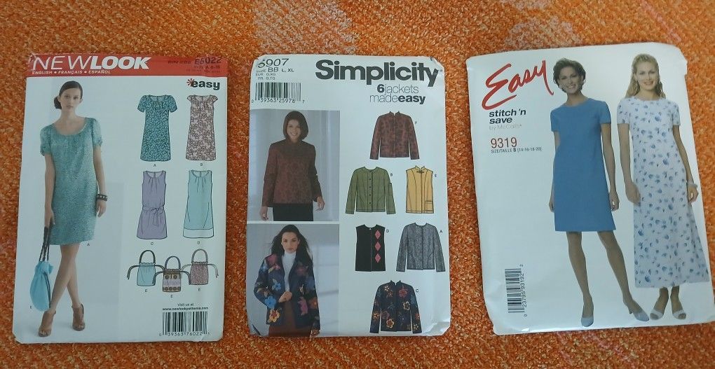 New Sewing Patterns Mixed