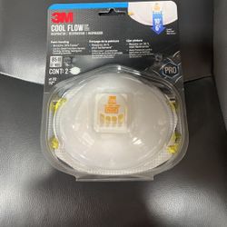 3M Cool Flow Respirator Masks 4 Count