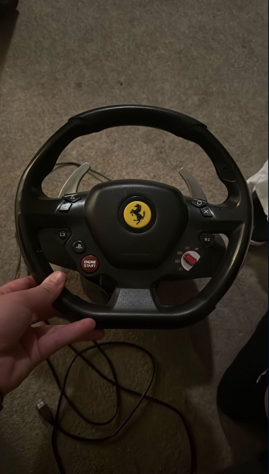 Thrust master T80 PS4/PS5/PC gaming Steering Wheel