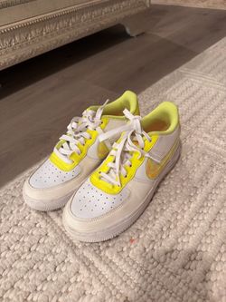 Nike Air Force 1 Acid Wash / Size 5Y