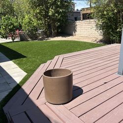 Mid-century Gainey large planter