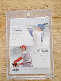 Shohei Othani sport card