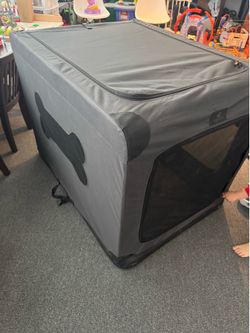 Top Paw Soft-Sided Dog Crate 41”x32”x32”h