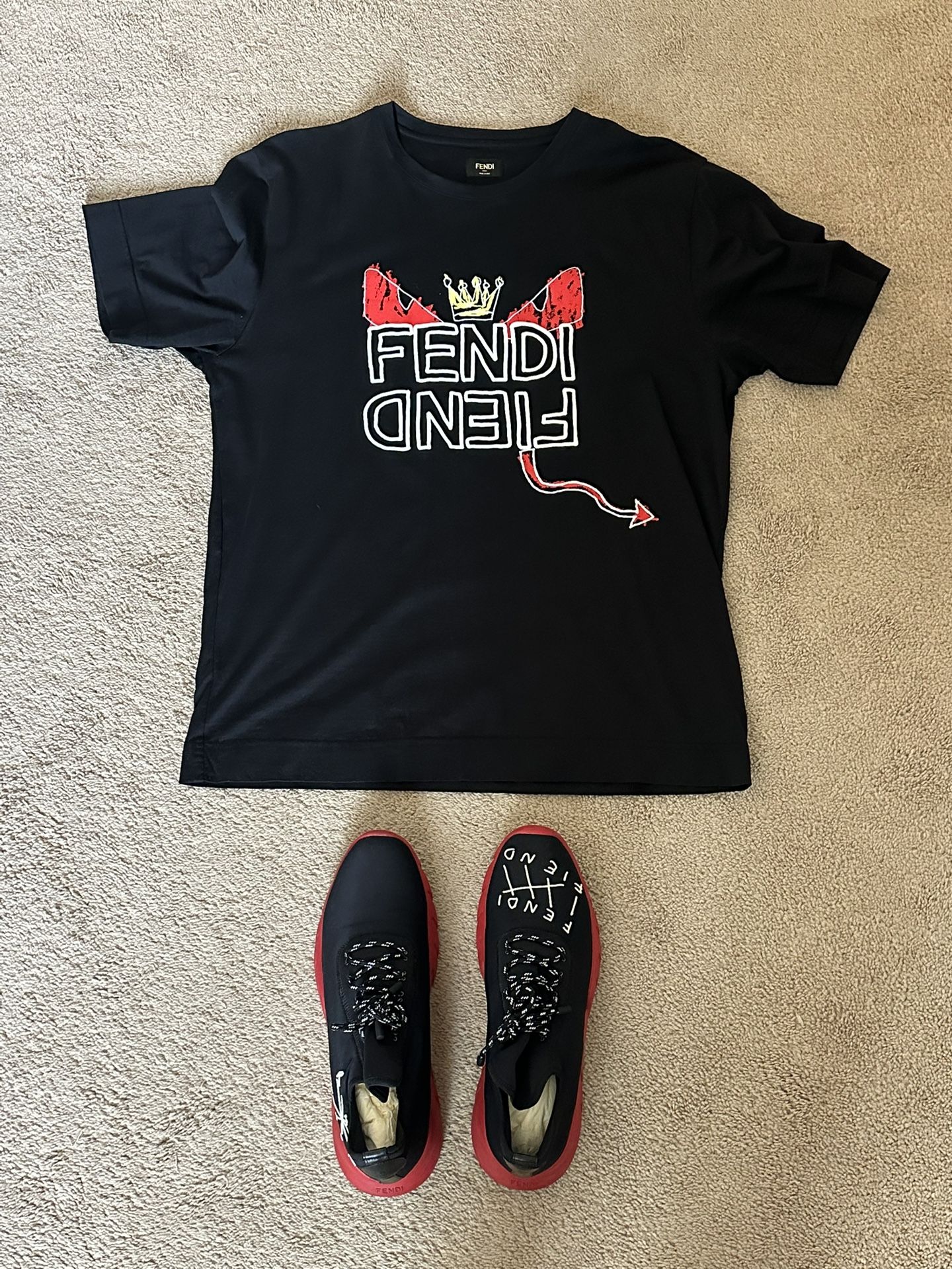 Fendi Sneakers/Tee 