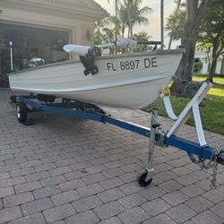 StarCraft 14ft Fully Restored Jon Boat with 20hp Yamaha.