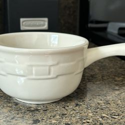 Longaberger Pottery Woven Traditions Soup/Chili Bowl