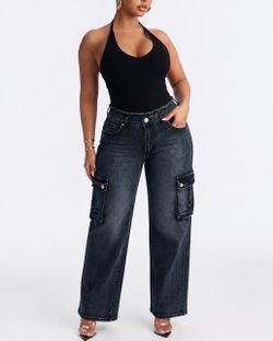 Dark cargo pants (11)