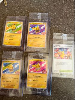 Pokémon Indonesian Pikachu promo collection