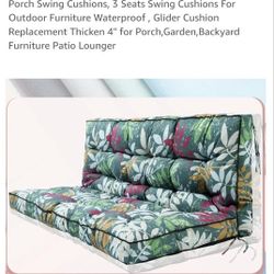 Porch Swing Cushion - Still In Manufacturer's Packaging