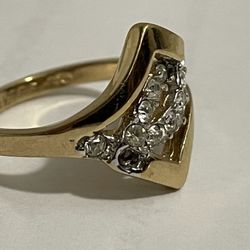 Vtg 14 k Gold Filled ring 
